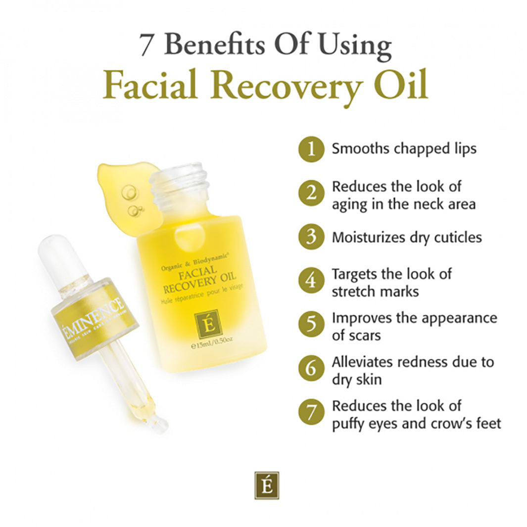 Eminence Facial Recovery Oil Key Benefits