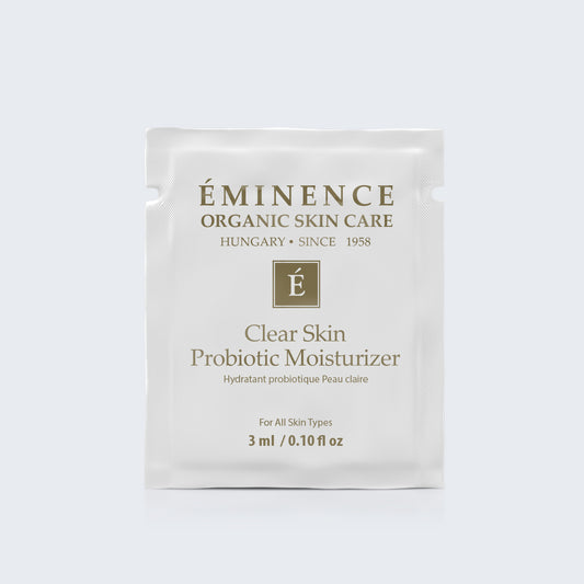 Eminence Organics Clear Skin Probiotic Moisturizer Card Sample