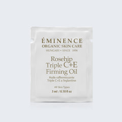 Eminence Organics Rosehip Triple C+E Firming Oil Card Sample