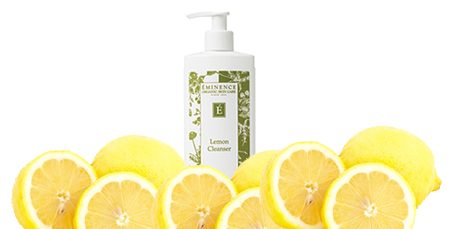 Eminence lemon cleanser, Eminence organic skin care, Eminence skin care, Eminence products, Eminence dry skin starter set