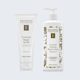 Coconut Body Scrub + Coconut Body Lotion Bundle