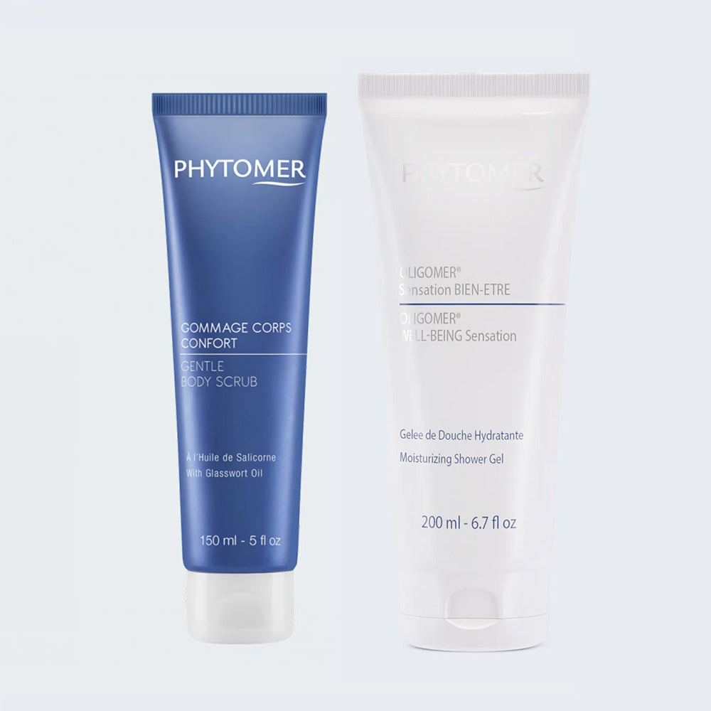 Gentle Body Scrub + Oligomer Shower Gel Bundle