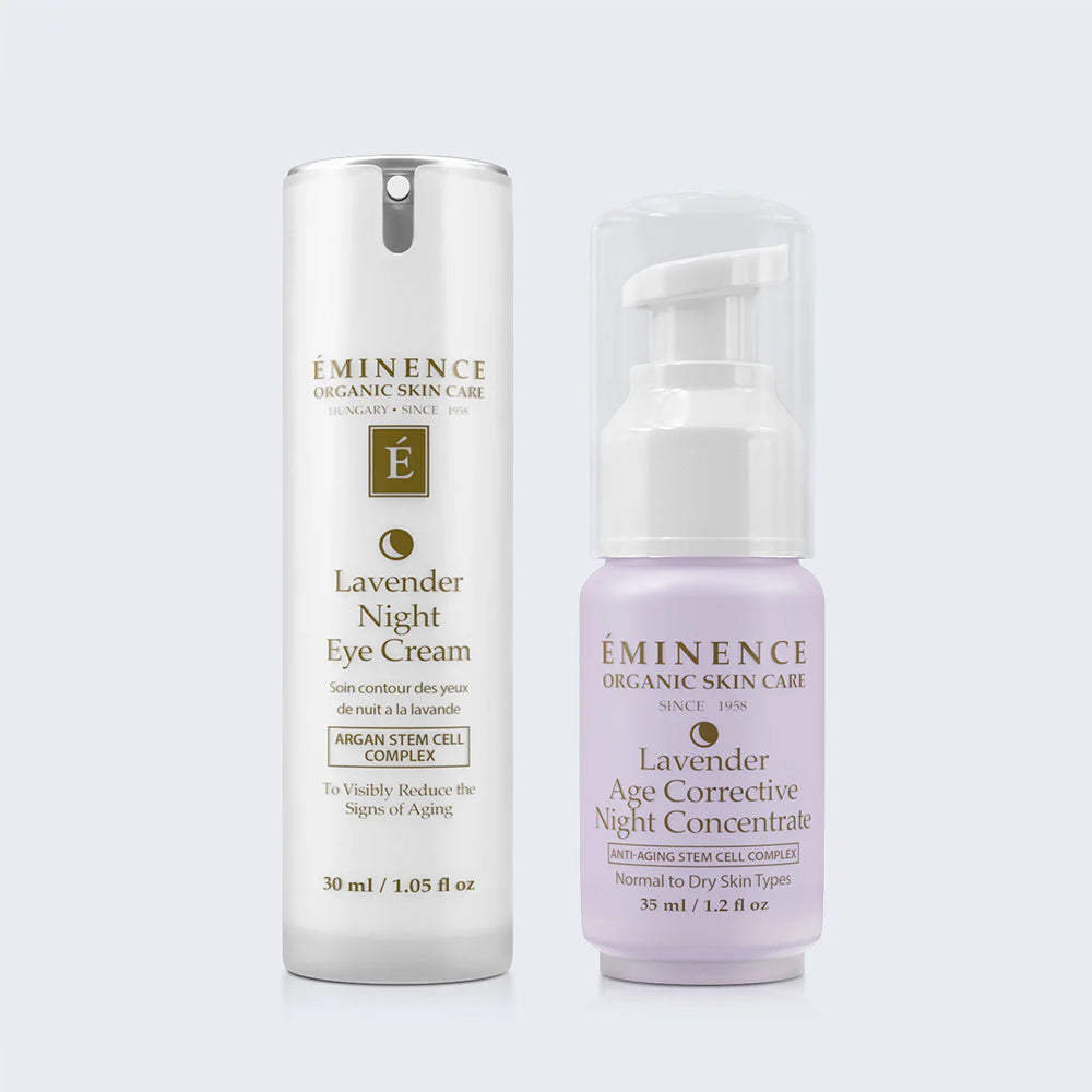 Lavender Eye Cream + Lavender Night Concentrate Bundle