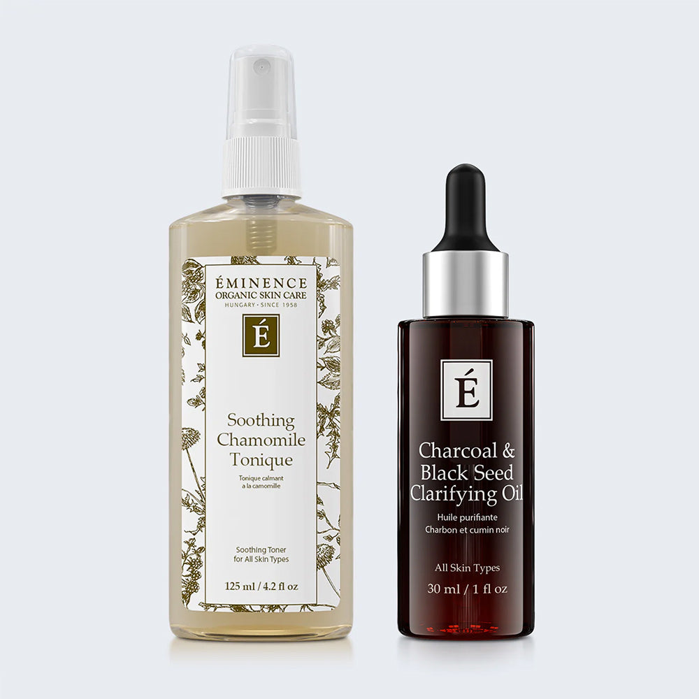 Charcoal & Black Seed Oil + Soothing Chamomile Mist Bundle