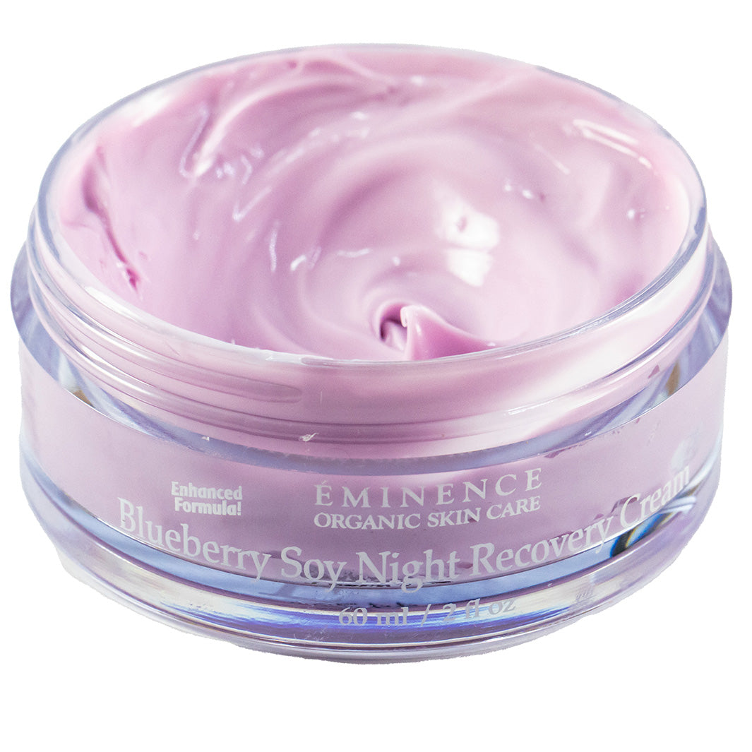 Blueberry Soy Night Recovery Cream Texture