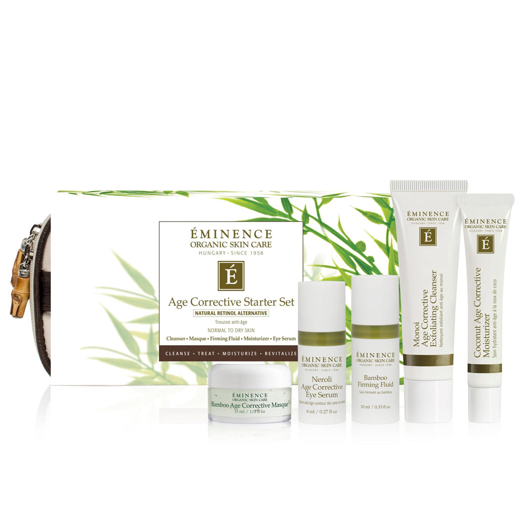 Eminence Organics Age Corrective Starter Set with outside sleeve