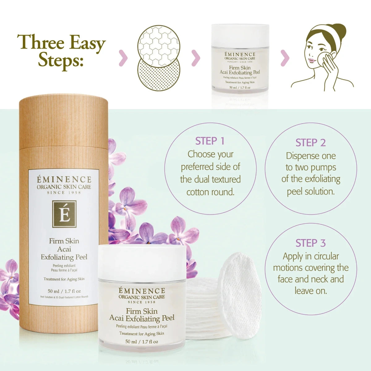 Eminence Organics Firm Skin Acai Exfoliating Peel