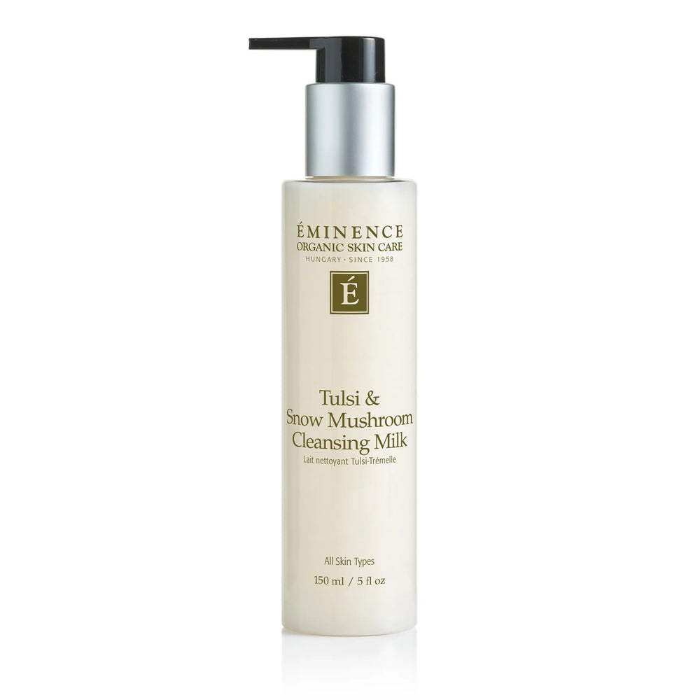 Eminence Organics Tulsi Snow Mushroom Cleansing Milk