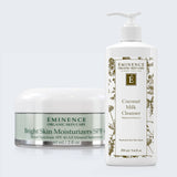 Bright Skin Moisturizer SPF 40 + Coconut Milk Cleanser Bundle