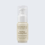 Eminence Organics Bamboo Firming Fluid on light blue background