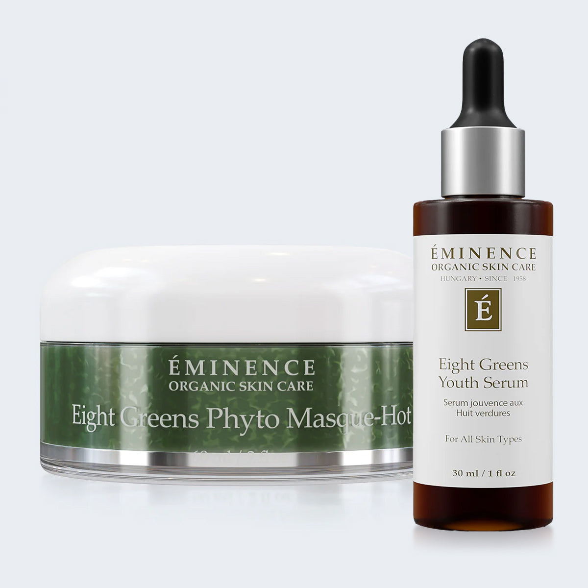 Eight Greens Hot Masque + Youth Serum Bundle