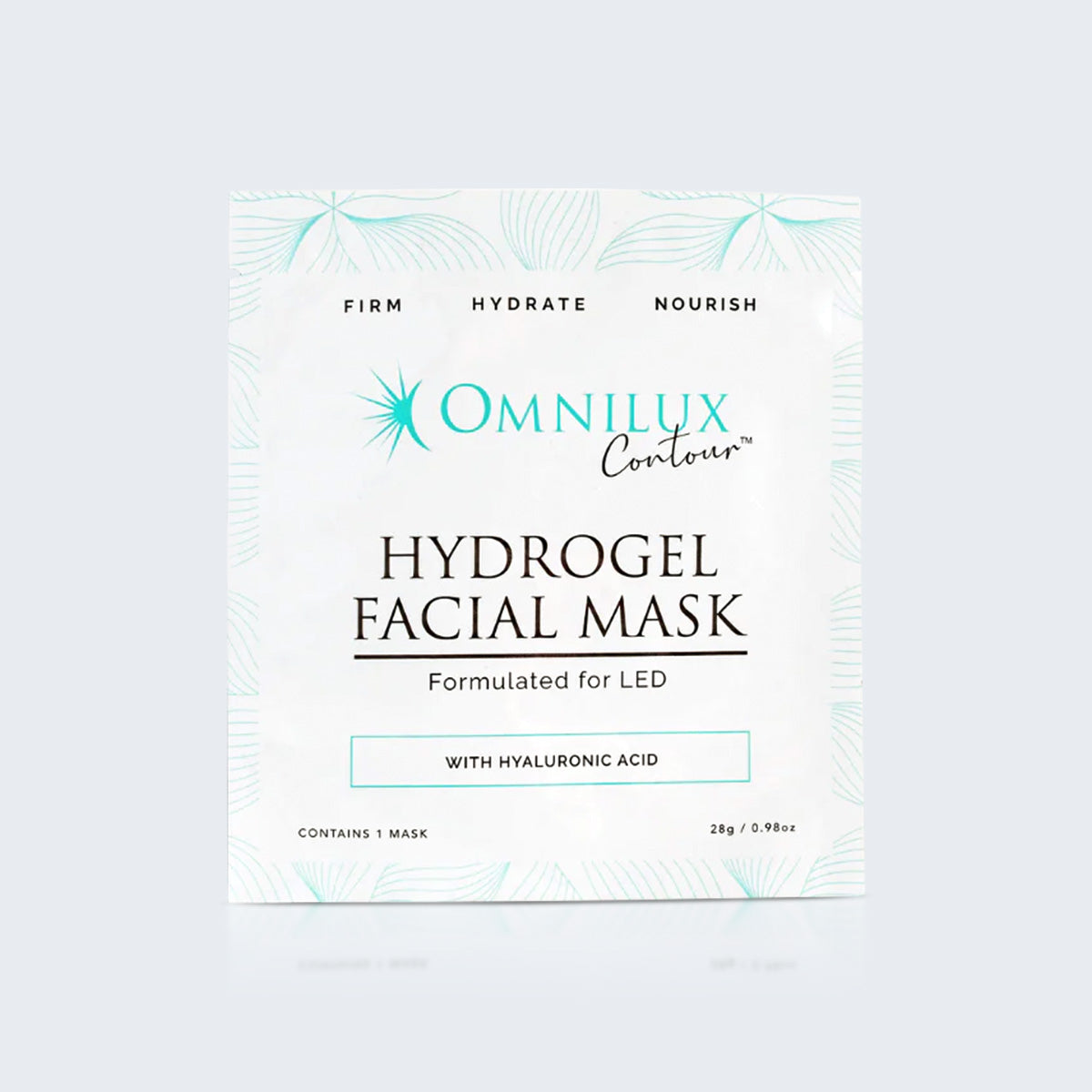Omnilux Hydrogel Facial Mask 1 Package
