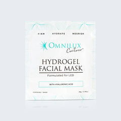 Omnilux Hydrogel Facial Mask 1 Package