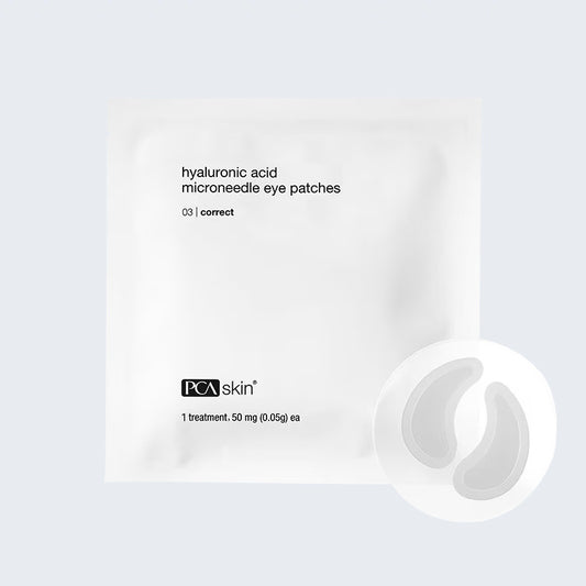 PCA Hyaluronic Acid Microneedle Eye Patches - Single