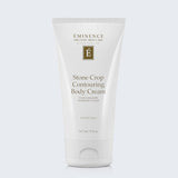 Eminence Organics Stone Crop Contouring Body Cream on light blue background