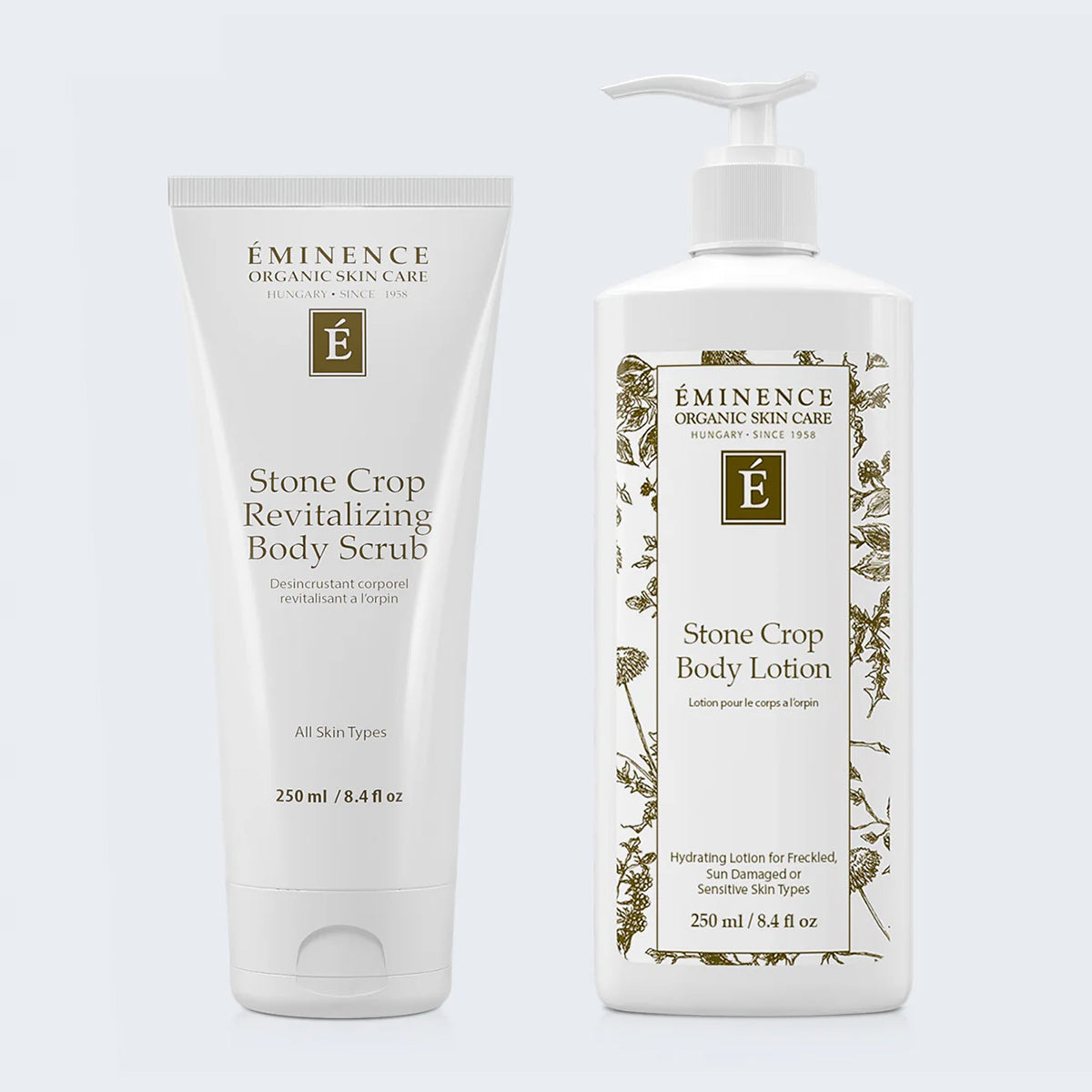 Stone Crop Body Lotion + Body Scrub Bundle