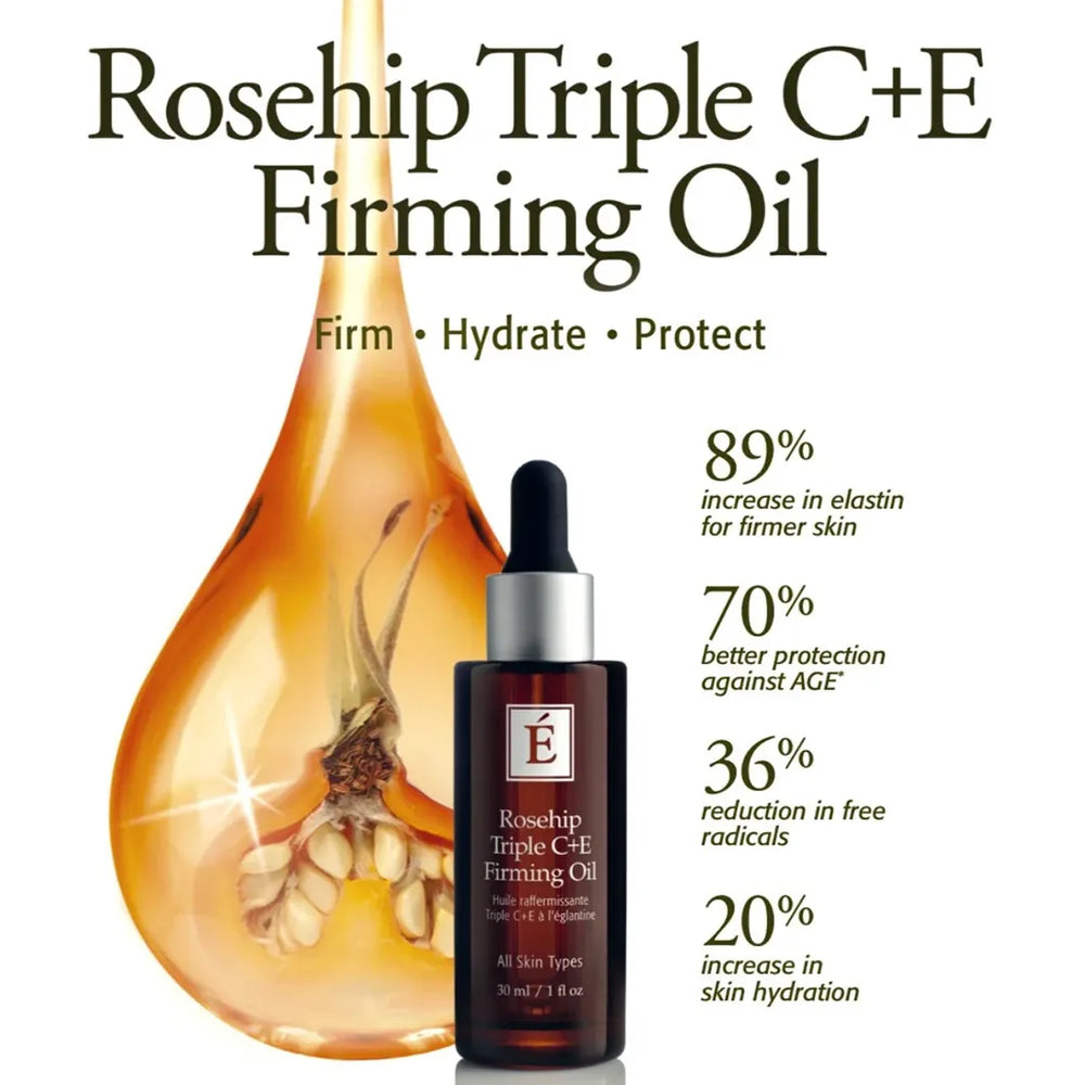 Rosehip Triple C+E Firming Oil Benefits