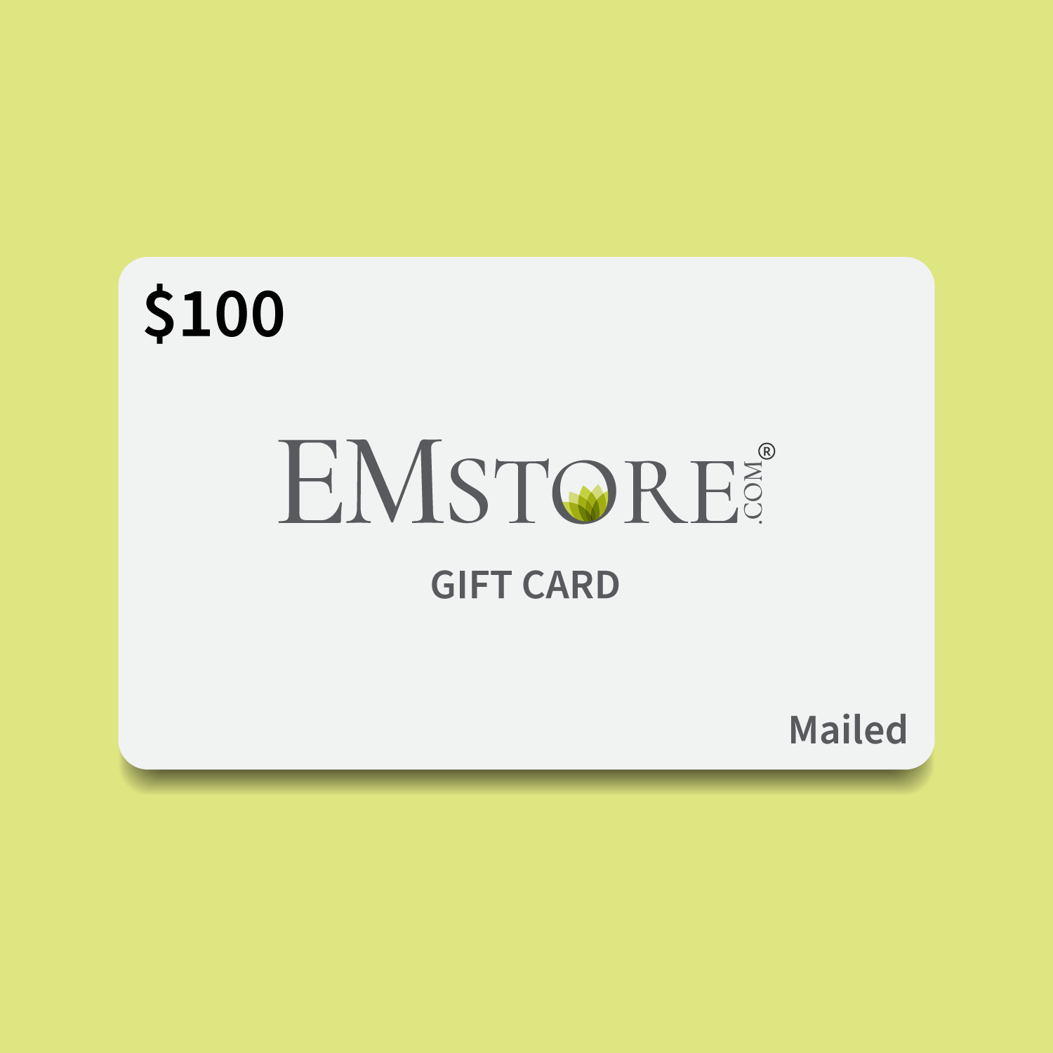 EMstore Gift Card (Mailed)