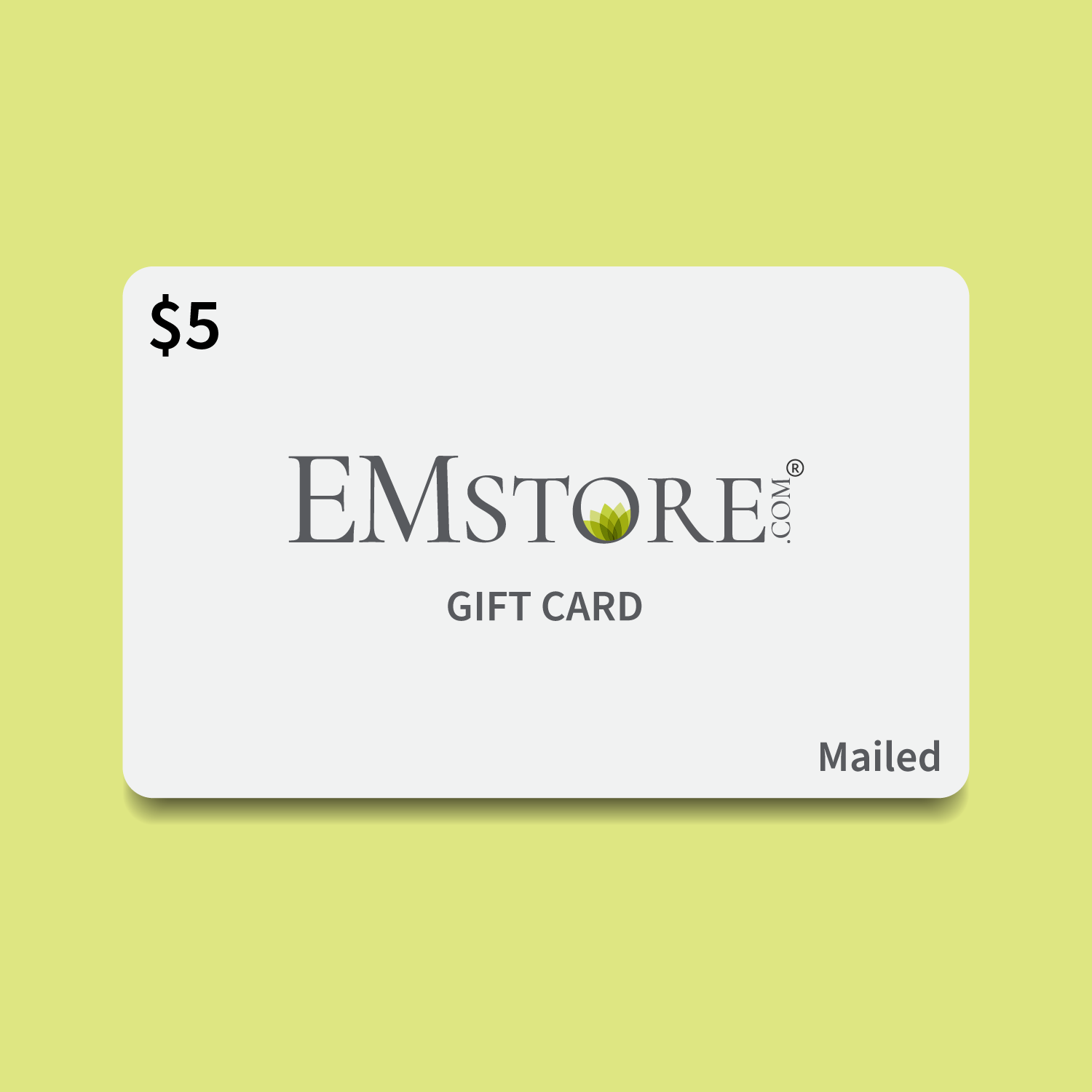 EMstore Gift Card (Mailed)