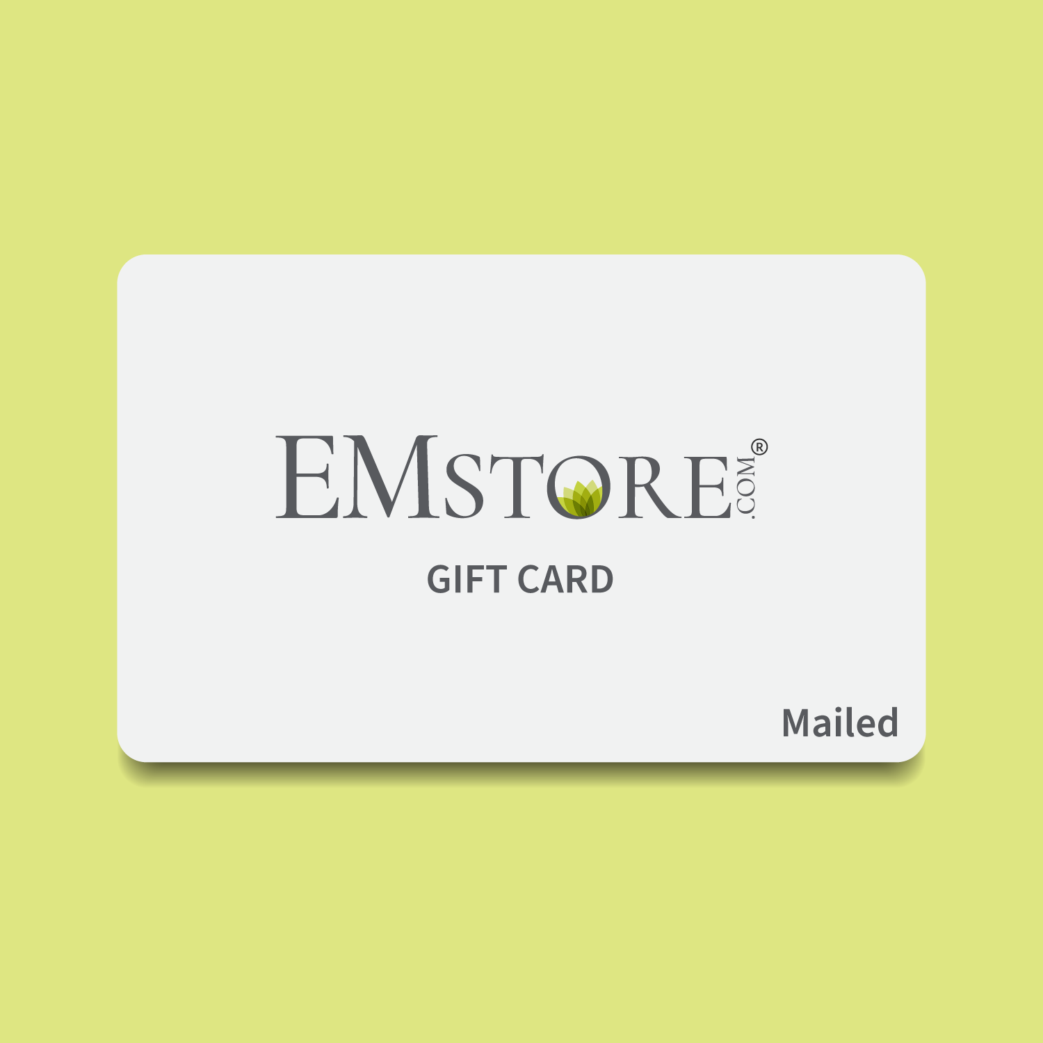 EMstore Gift Card (Mailed)