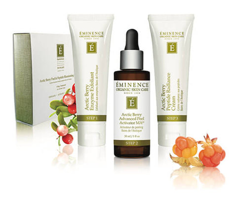 Eminence Organics Arctic Berry Peel & Peptide Illuminating System ...