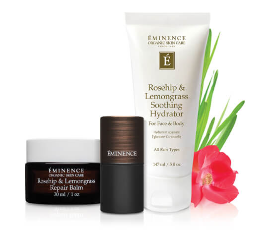 Eminence Rosehip & Lemongrass Lip Balm SPF 15 Repair Protect Collection