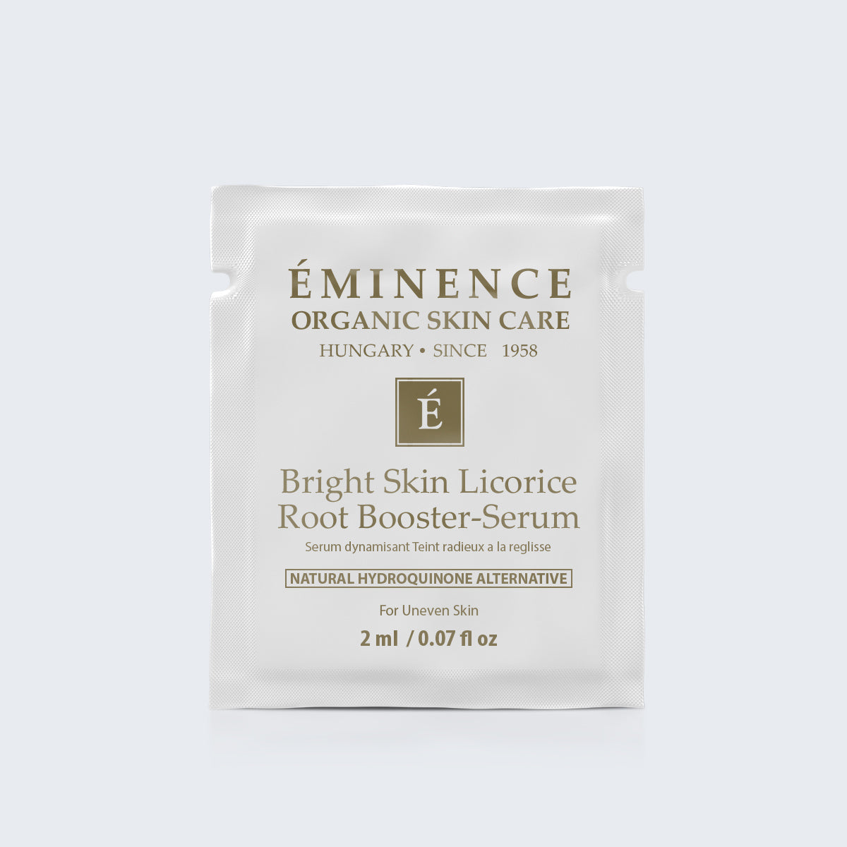 Eminence Organics Bright Skin Licorice Root Booster-Serum Card Sample