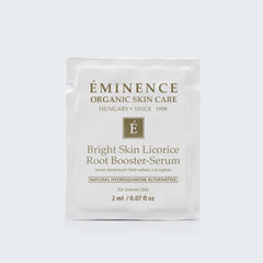 Eminence Organics Bright Skin Licorice Root Booster-Serum Card Sample