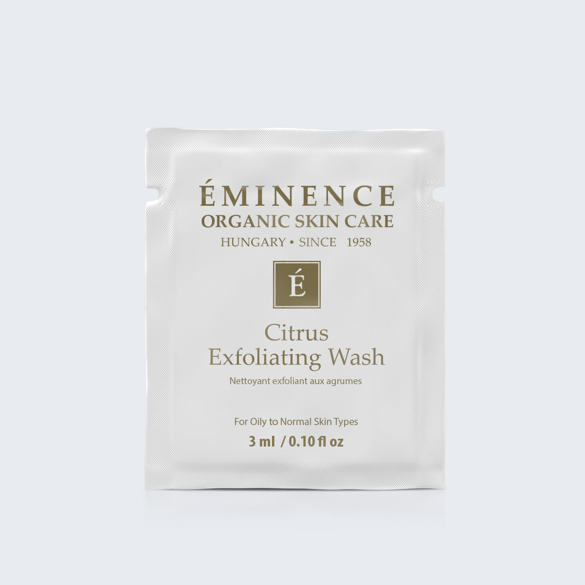 Eminence Organics Citrus Exfoliating Wash Card Sample