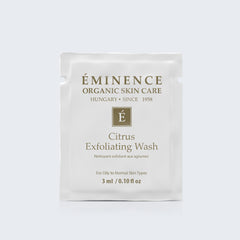 Eminence Organics Citrus Exfoliating Wash Card Sample