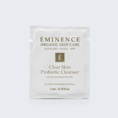 Eminence Organics Clear Skin Probiotic Cleanser Card Sample