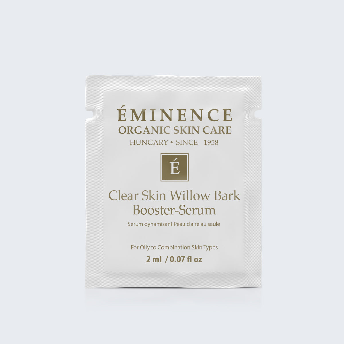 Eminence Organics Clear Skin Willow Bark Booster-Serum Card Sample