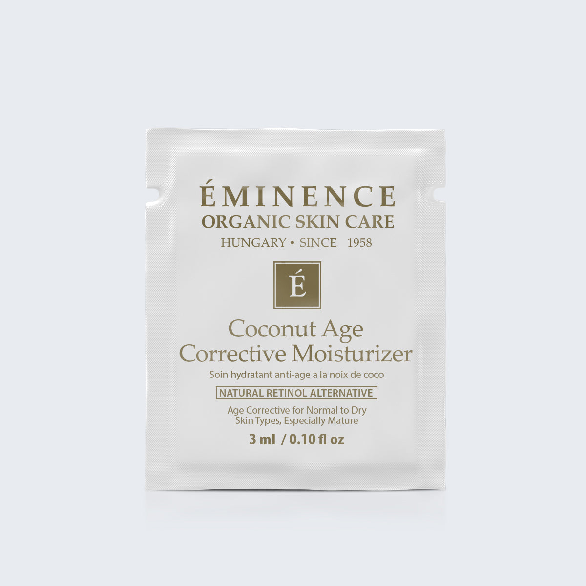 Eminence Organics Coconut Age Corrective Moisturizer Card Sample