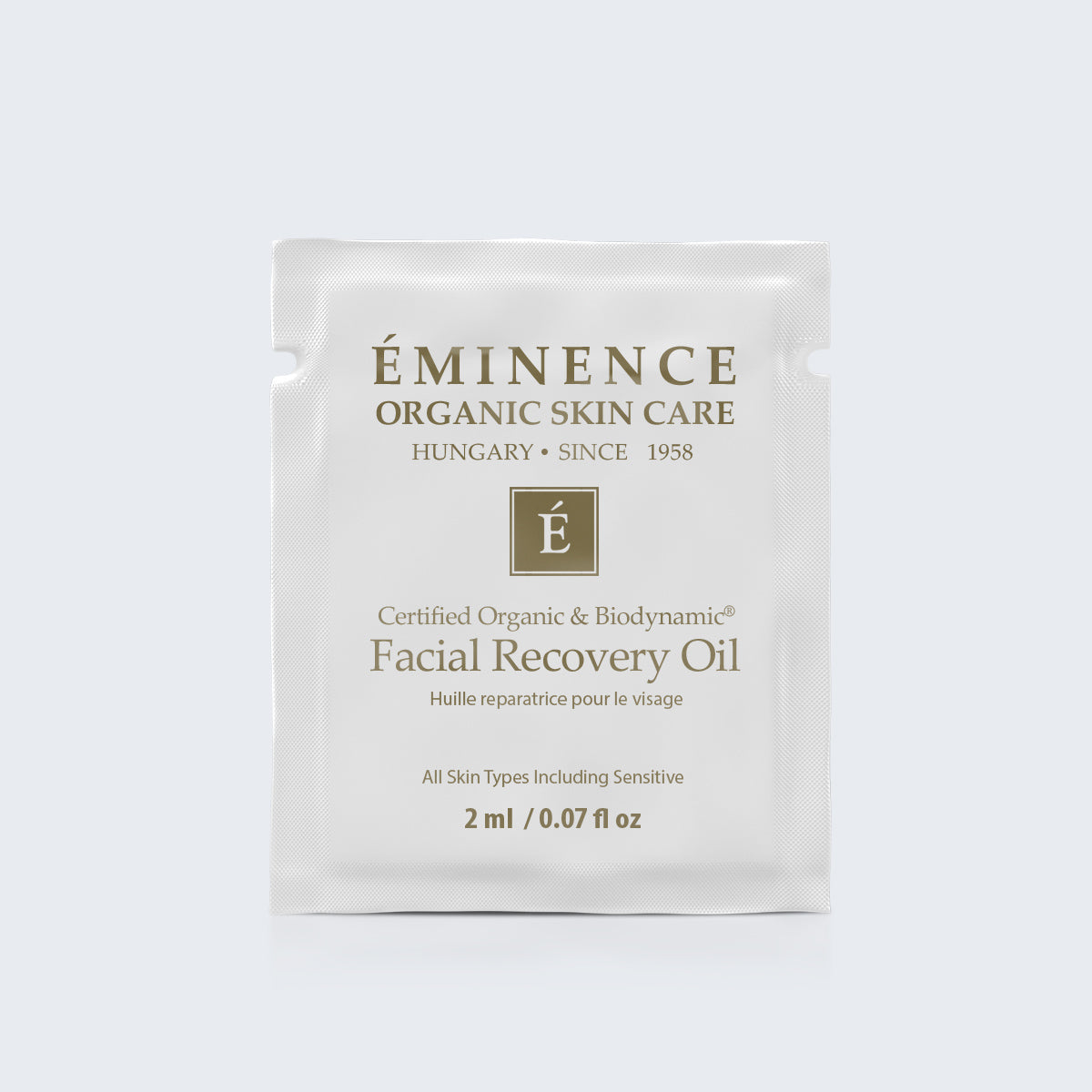 Eminence Organics Facial Recovery Oil Card Sample