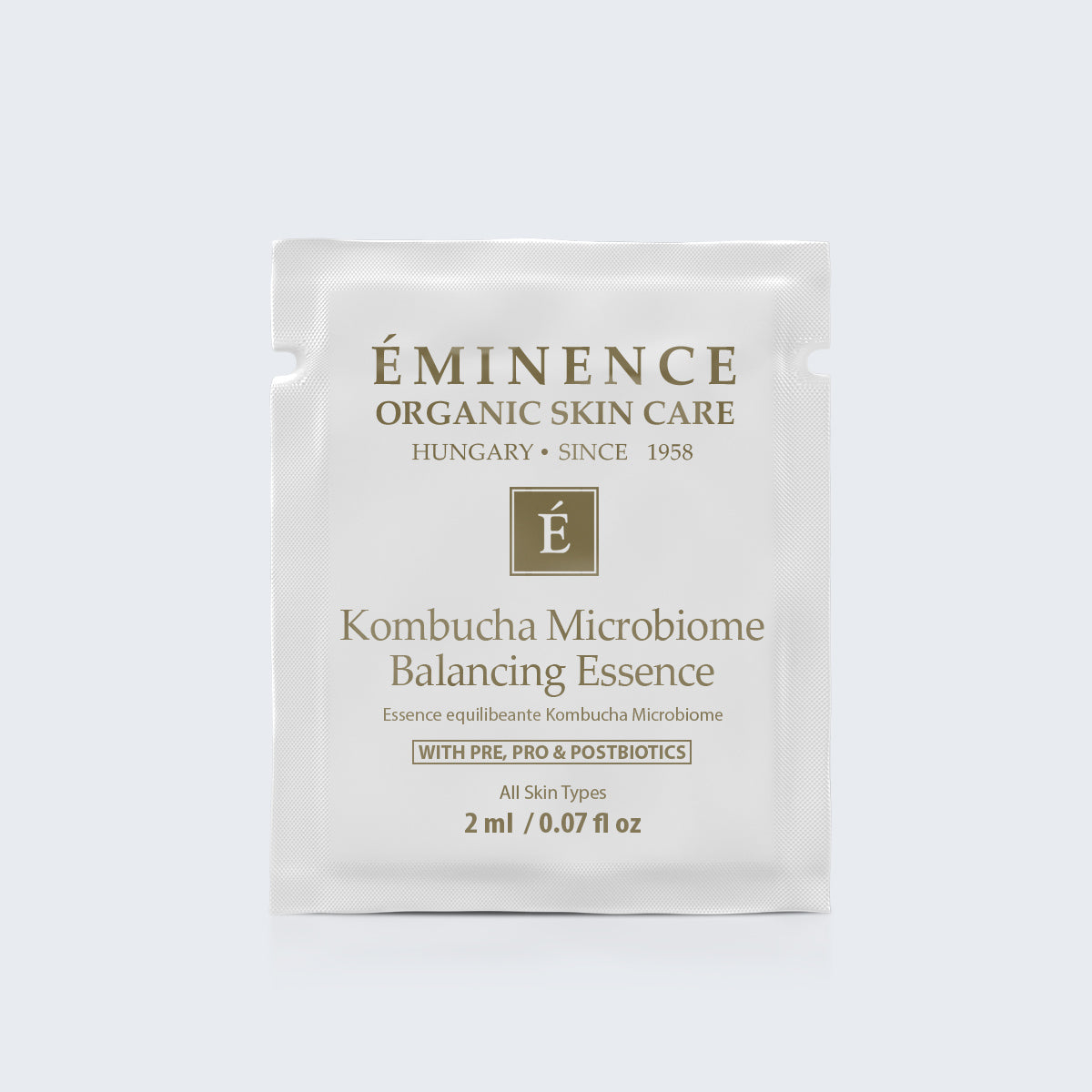 Eminence Organics Kombucha Microbiome Balancing Essence Sample Card