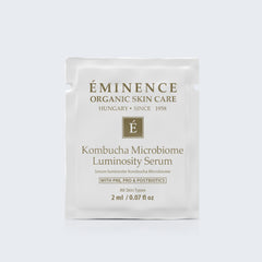 Eminence Organics Kombucha Microbiome Luminosity Serum Sample Card