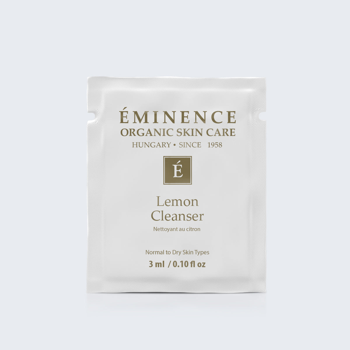 Eminence Organics Lemon Cleanser Card Sample