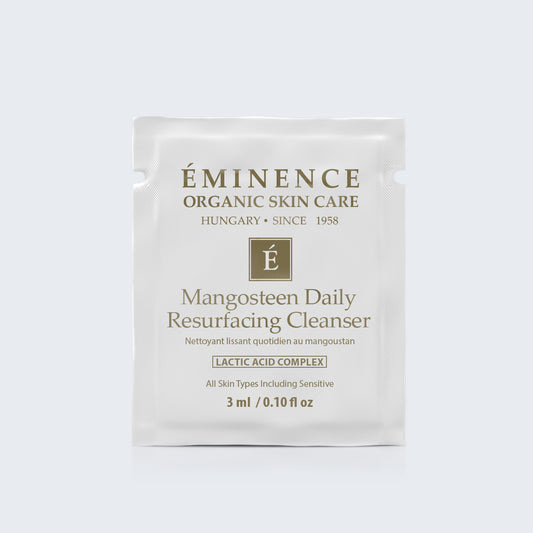 Eminence Organics Mangosteen Daily Resurfacing Cleanser Card Sample