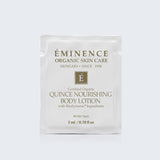 Eminence Organics Quince Nourishing Body Lotion Foil Sample