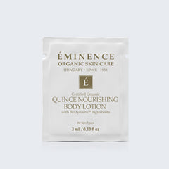 Eminence Quince Nourishing Body Lotion Foil Sample