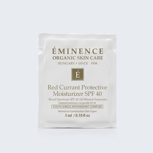 Eminence Organics Red Currant Protective Moisturizer SPF 40 Card Sample
