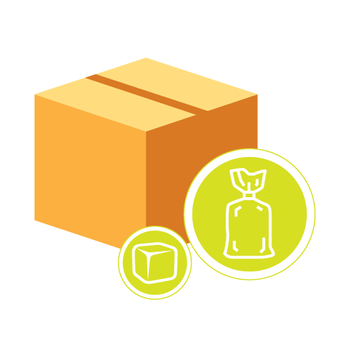 FDA Compliant Thermal Protective Shipping Liner + Ice Pack