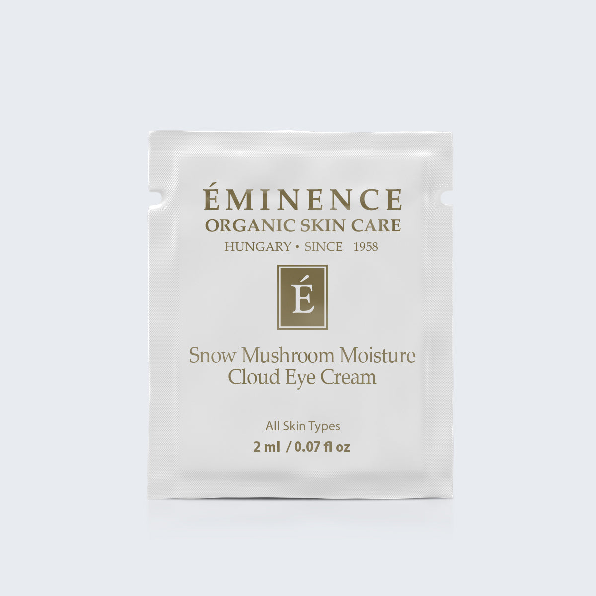 Eminence Organics Snow Mushroom Moisture Cloud Eye Cream Card Sample