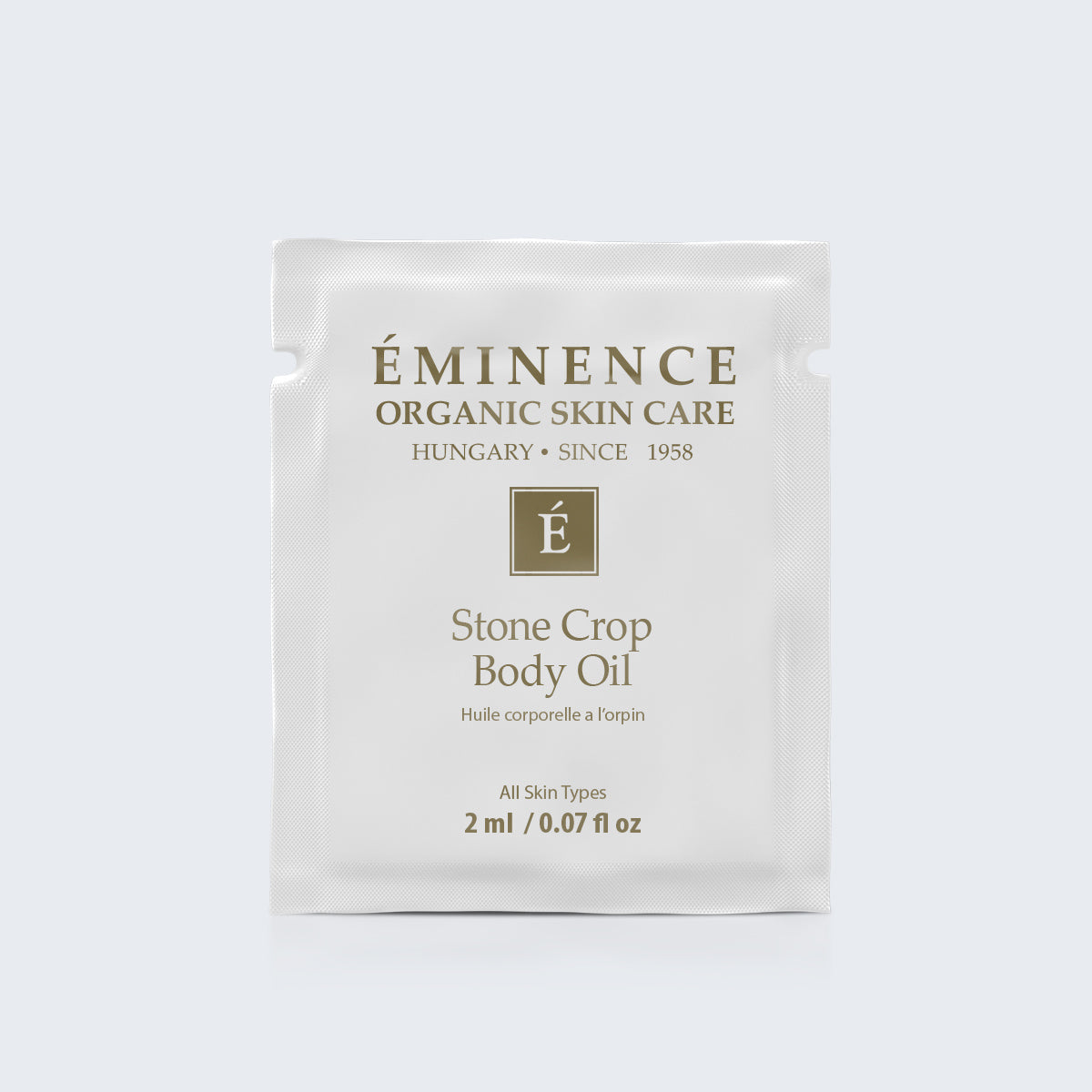Eminence Organics Stone Crop Body Oil Card Sample