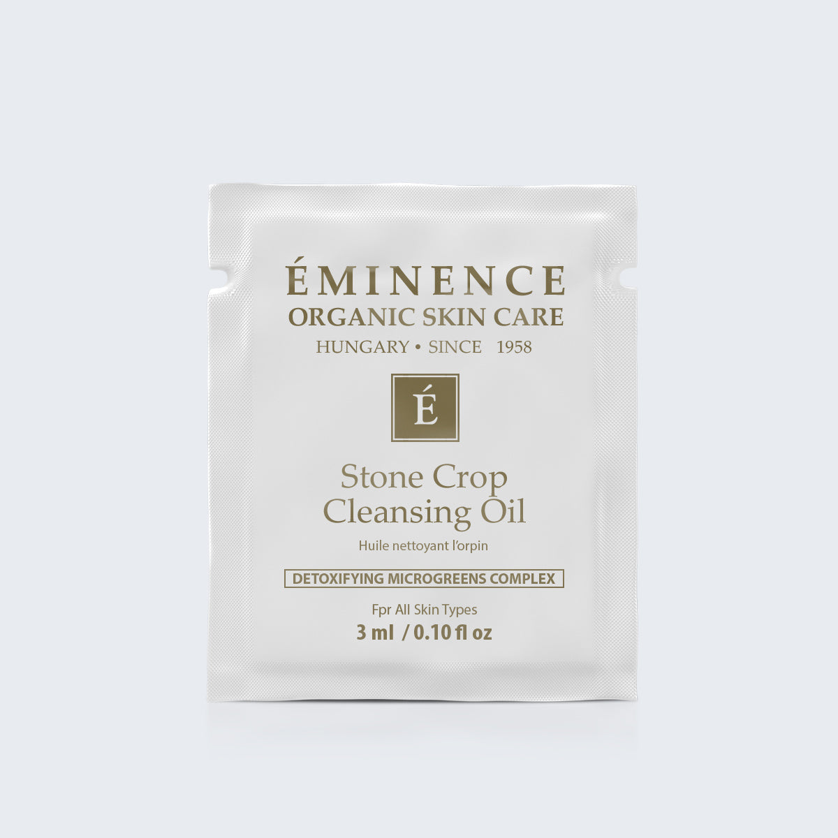 Eminence Organics Stone Crop Cleansing Oil Card Sample