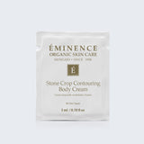 Eminence Organics Stone Crop Contouring Body Cream Card Sample