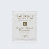 Eminence Organics Strawberry Rhubarb Dermafoliant Card Sample