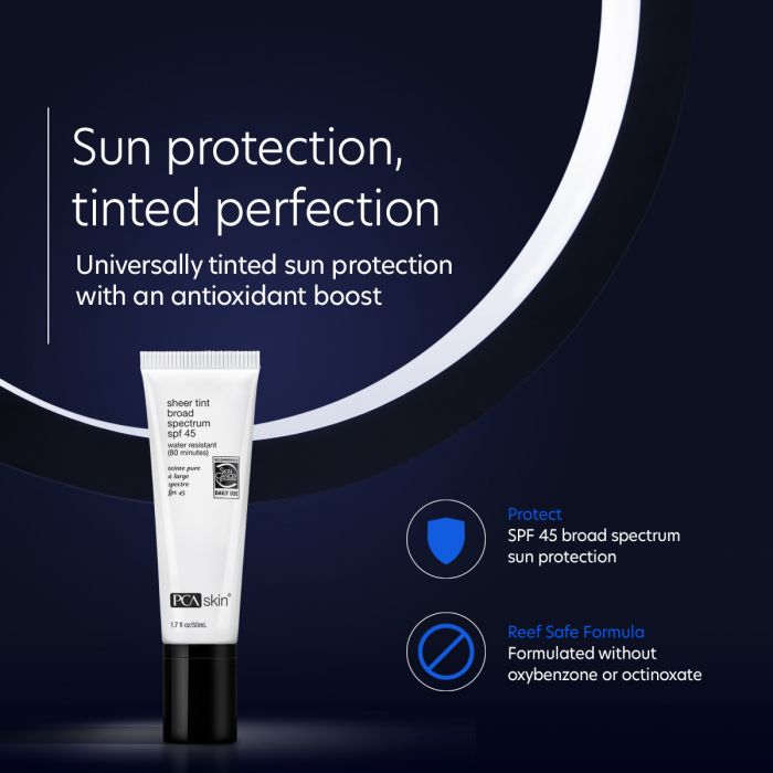 PCA Sheer Tint Broad Spectrum SPF 45