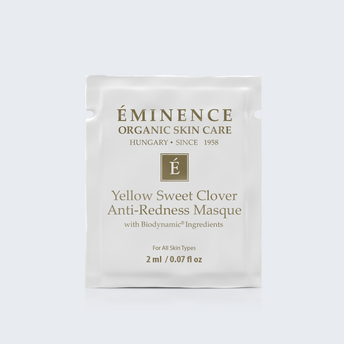 Eminence Organics Yellow Sweet Clover Anti-Redness Masque Foil Sample